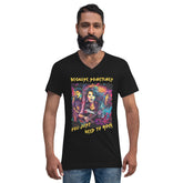 You Just Need To Rock Unisex Short Sleeve V-Neck T-Shirt - Beyond T-shirts